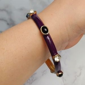 Rhinestone Bangle Bracelet